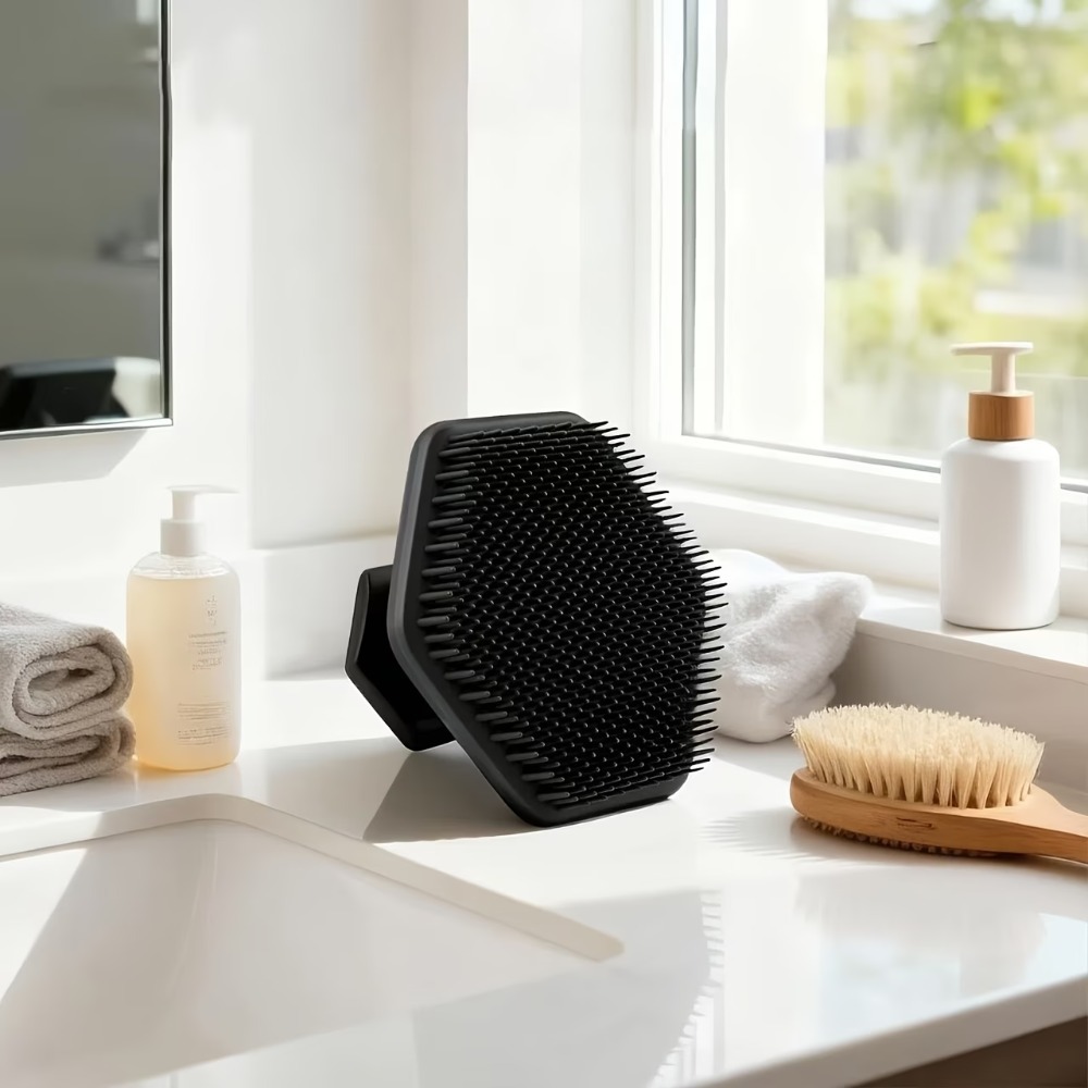 Silicone Face Scrubber Electric - 3 個のソフトシリコンブラシ、滑り止めハンドル付きフェイスブラシ、フェイシャルスクラバー、角質除去、ディープクレンジング、マッサージ、スキンケアツール