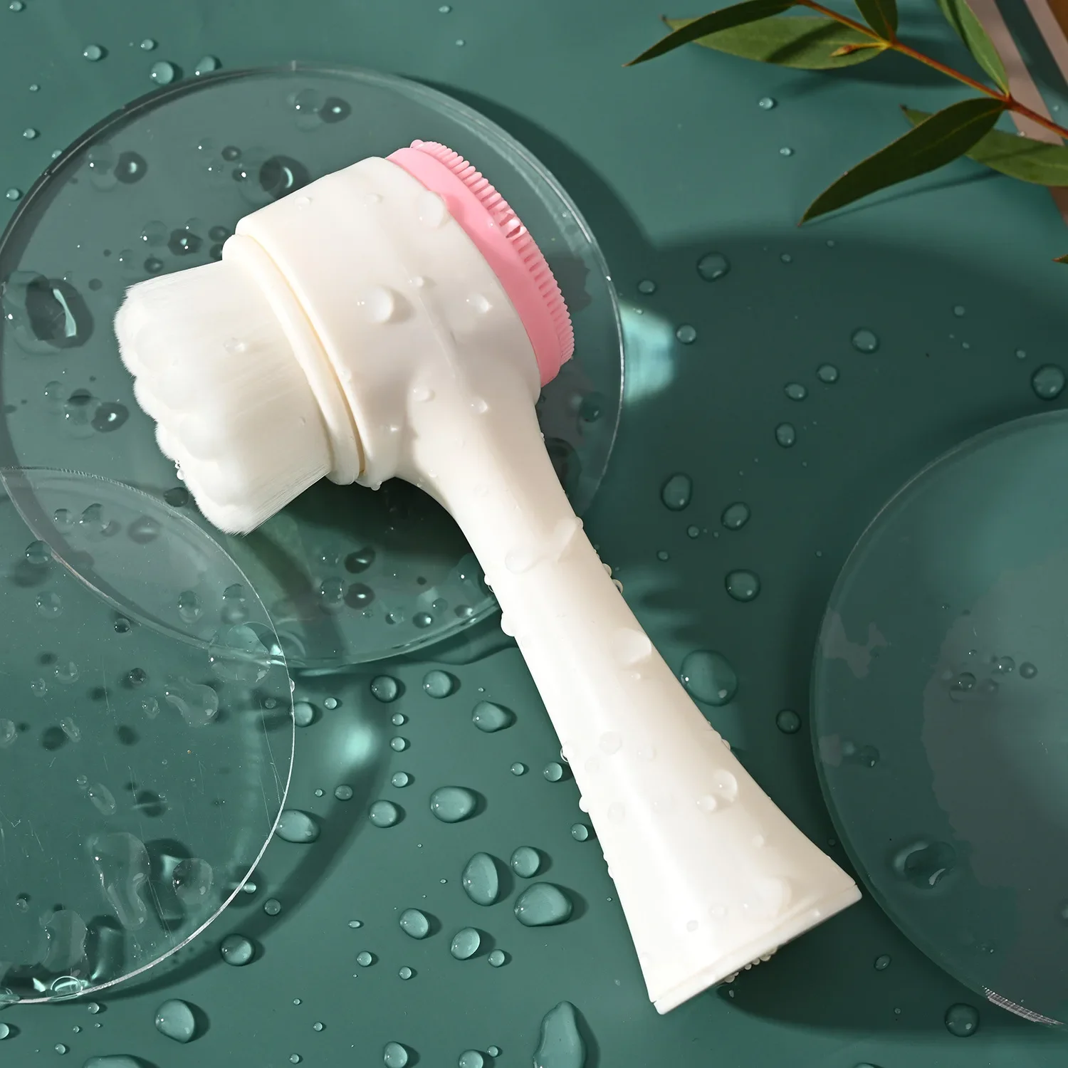 シリコンフェイシャルクレンジングブラシハンドマッサージ,ディ - Silicone Face Scrubber Electric のレビューと価格