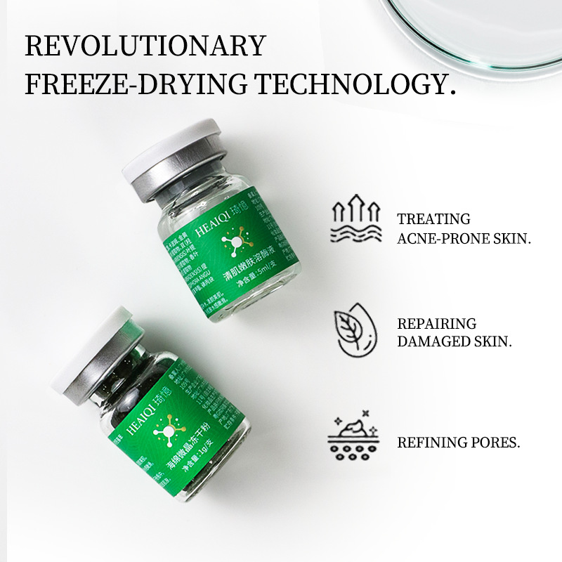 70% 純粋な天然スポンジ微結晶凍結乾燥パウダー修復肌にきび - Hyaluronic Acid Facial Serum のレビューと価格