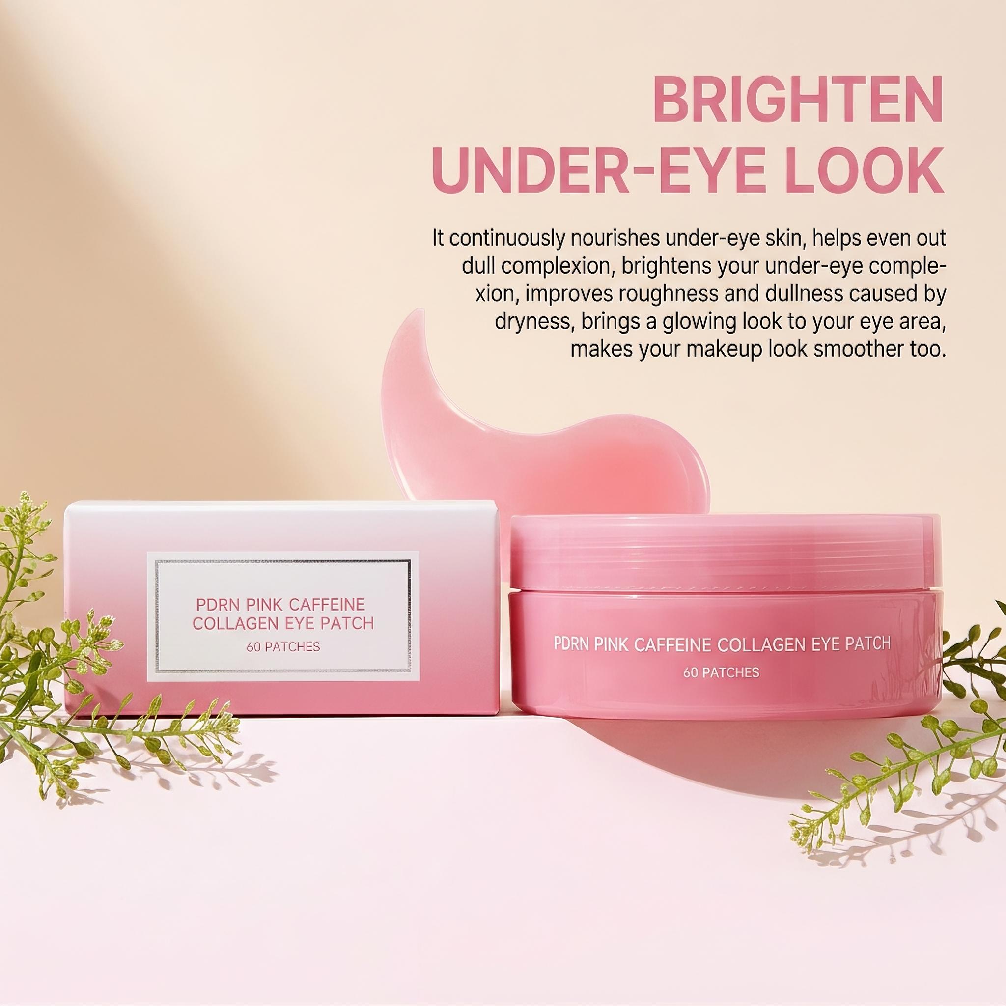 PDRNピンクコラーゲンアイマスク（ナイアシンアミド配合）は - Collagen Under Eye Patches のレビューと価格
