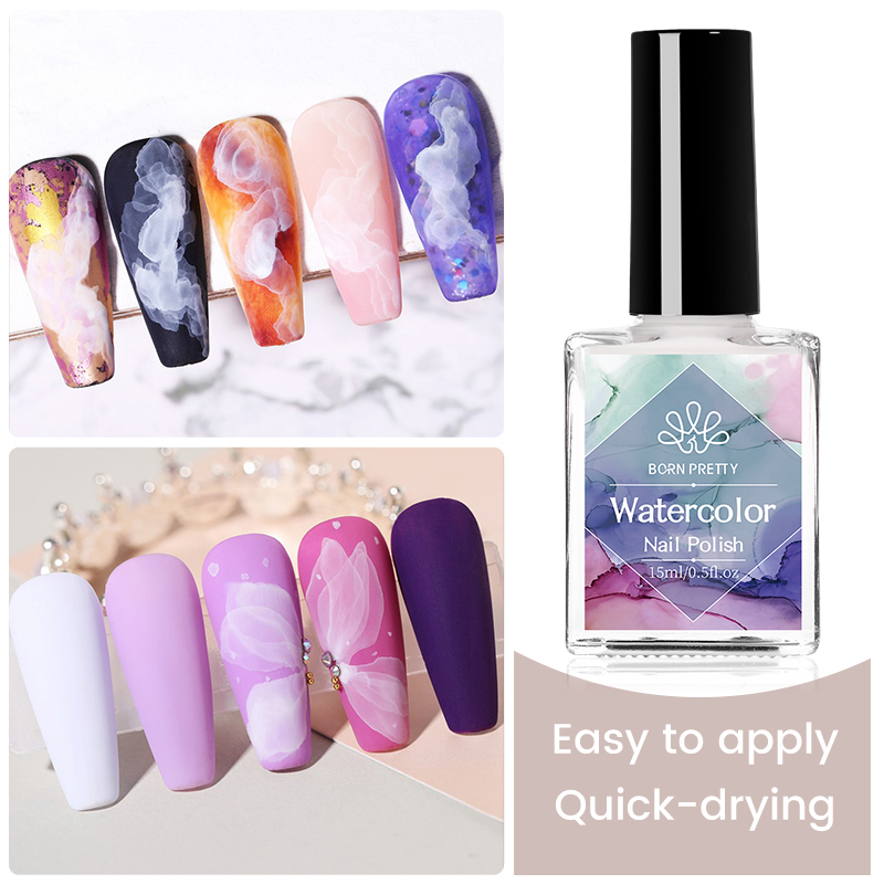 BORN PRETTY ミルキーホワイト ジェルポリッシュ  - Nail Art のレビューと価格