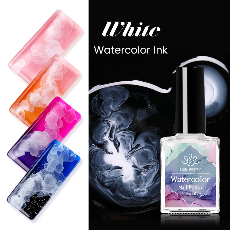 BORN PRETTY ミルキーホワイト ジェルポリッシュ  - Nail Art のレビューと価格