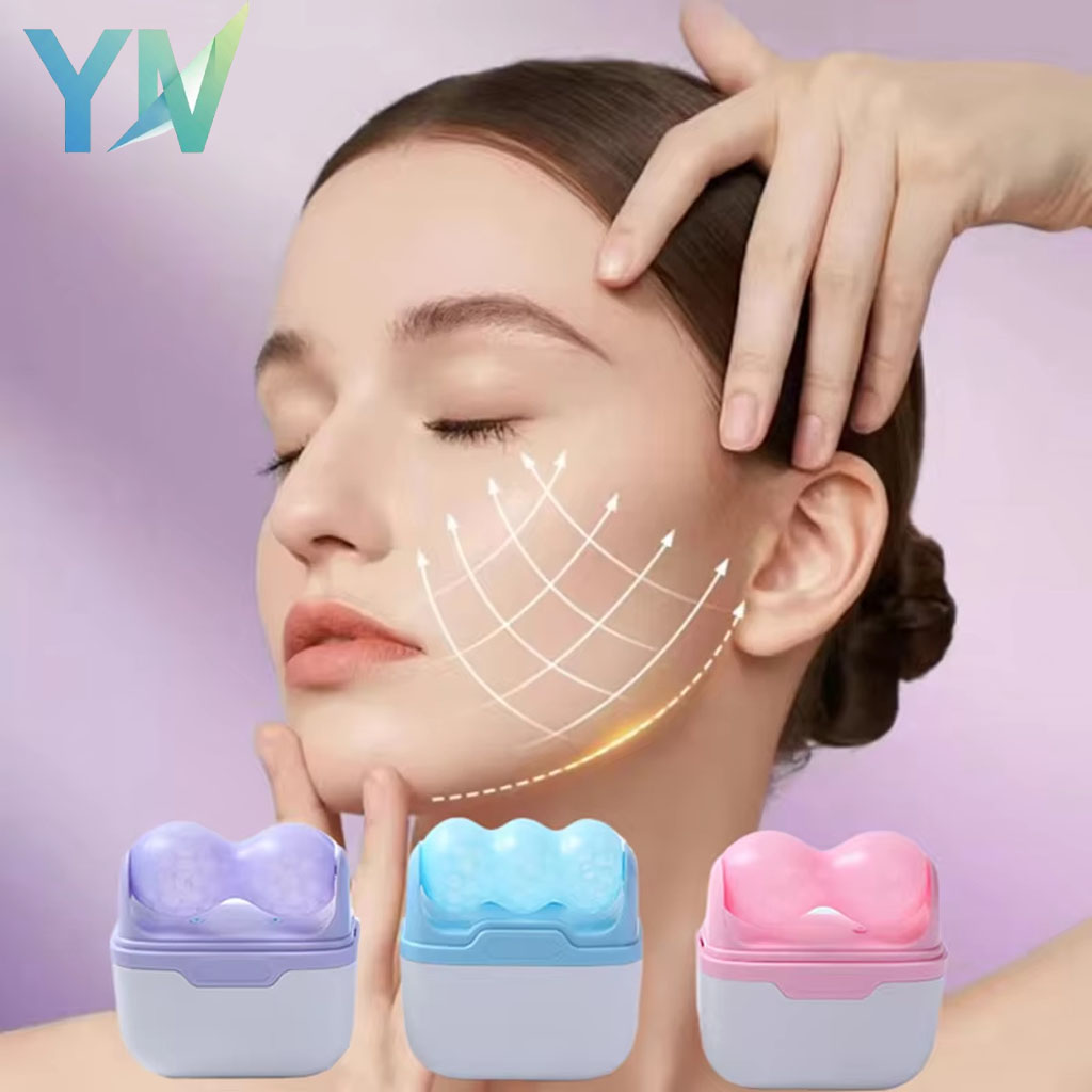 デュアルヘッドアイスローラー 顔冷却療法 フェイシャルマッサ - Face Ice Roller Puffiness のレビューと価格