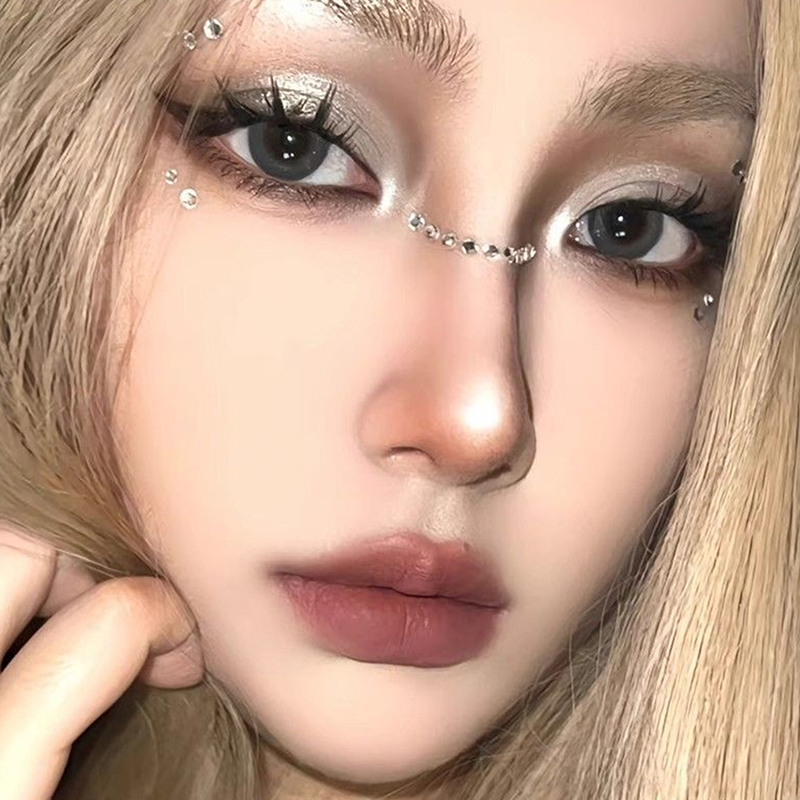 新しいDIY自己粘着ダイヤモンドフェイスアイボディステッカー - Nail Art のレビューと価格