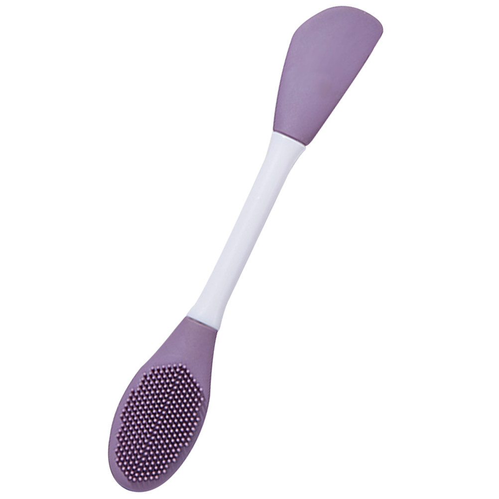 シリコン製マスクブラシ。両端にブラシが付いたフェイシャルツー - Silicone Face Scrubber Electric のレビューと価格