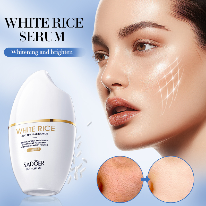 白米フェイスセラム 毛穴縮小 保湿 ブライトニング 美白クリ - Niacinamide Pore Shrinking Essence のレビューと価格