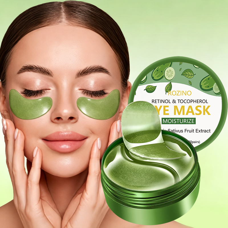 30組のグリーンレチノール＆トコフェロール配合、キュウリエキ - Collagen Under Eye Patches のレビューと価格