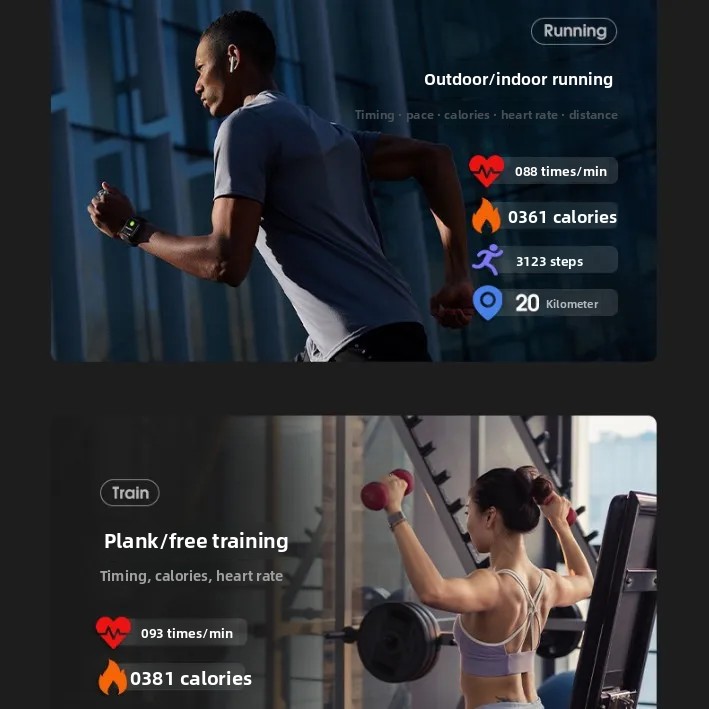 カラフルなアワビの貝殻スマートリングフィットネストラッカー心 - Health Monitors のレビューと価格
