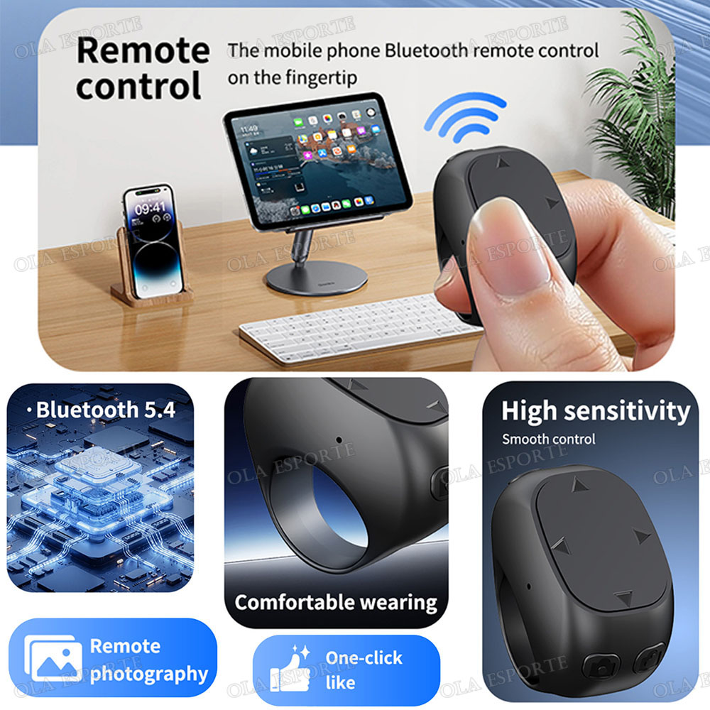 モバイルマウスリング型リモコン、ワイヤレス、タッチパッド付き - Health Monitors のレビューと価格