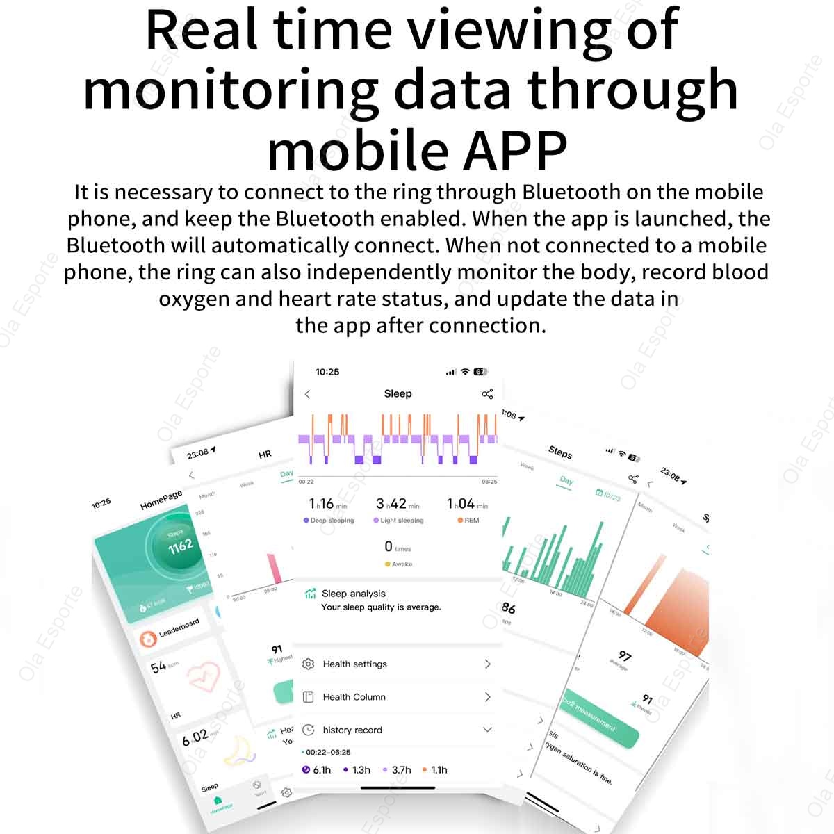 2026年新型スマートリング 男女兼用、心拍数・血中酸素・睡 - Health Monitors のレビューと価格