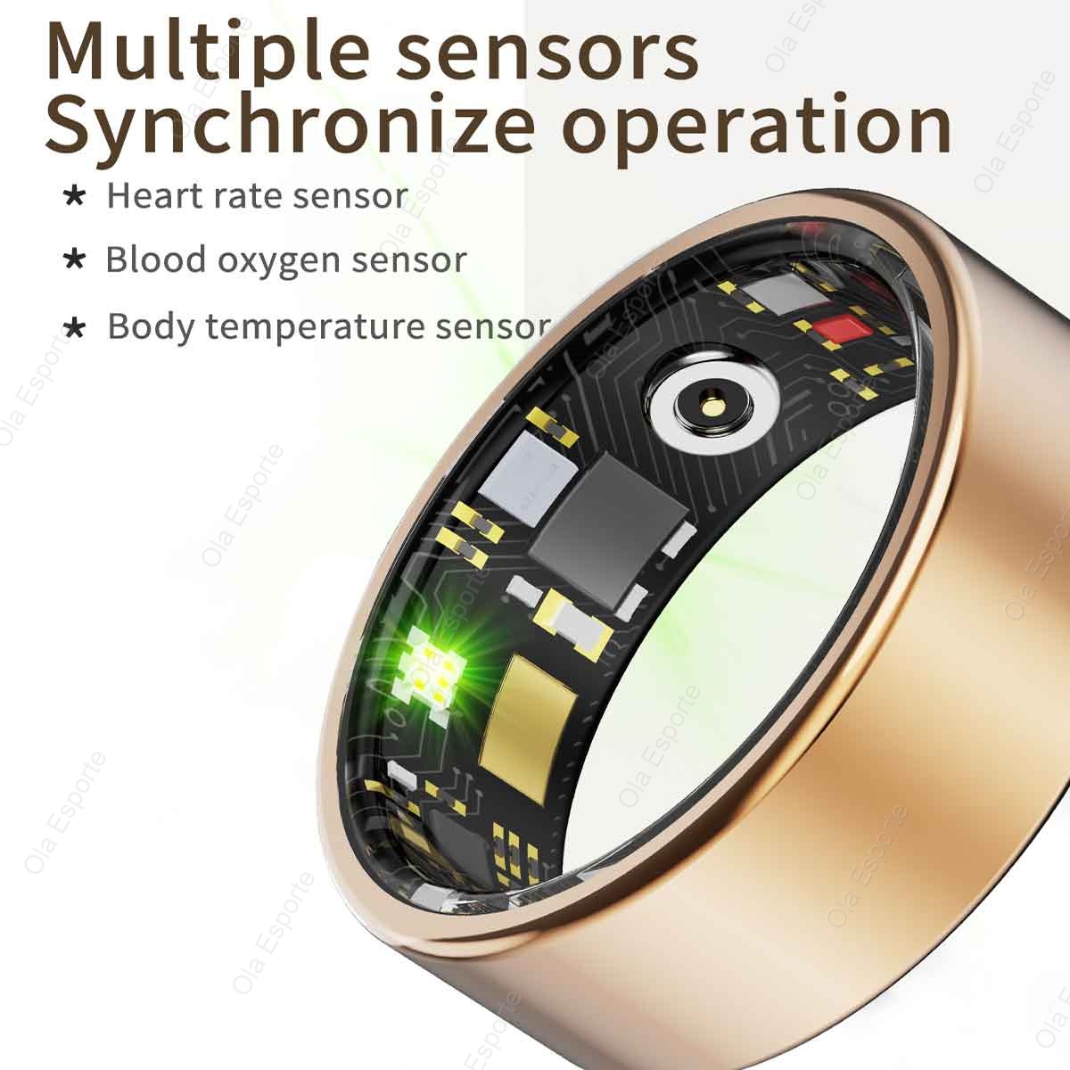 2026年新型スマートリング 男女兼用、心拍数・血中酸素・睡 - Health Monitors のレビューと価格
