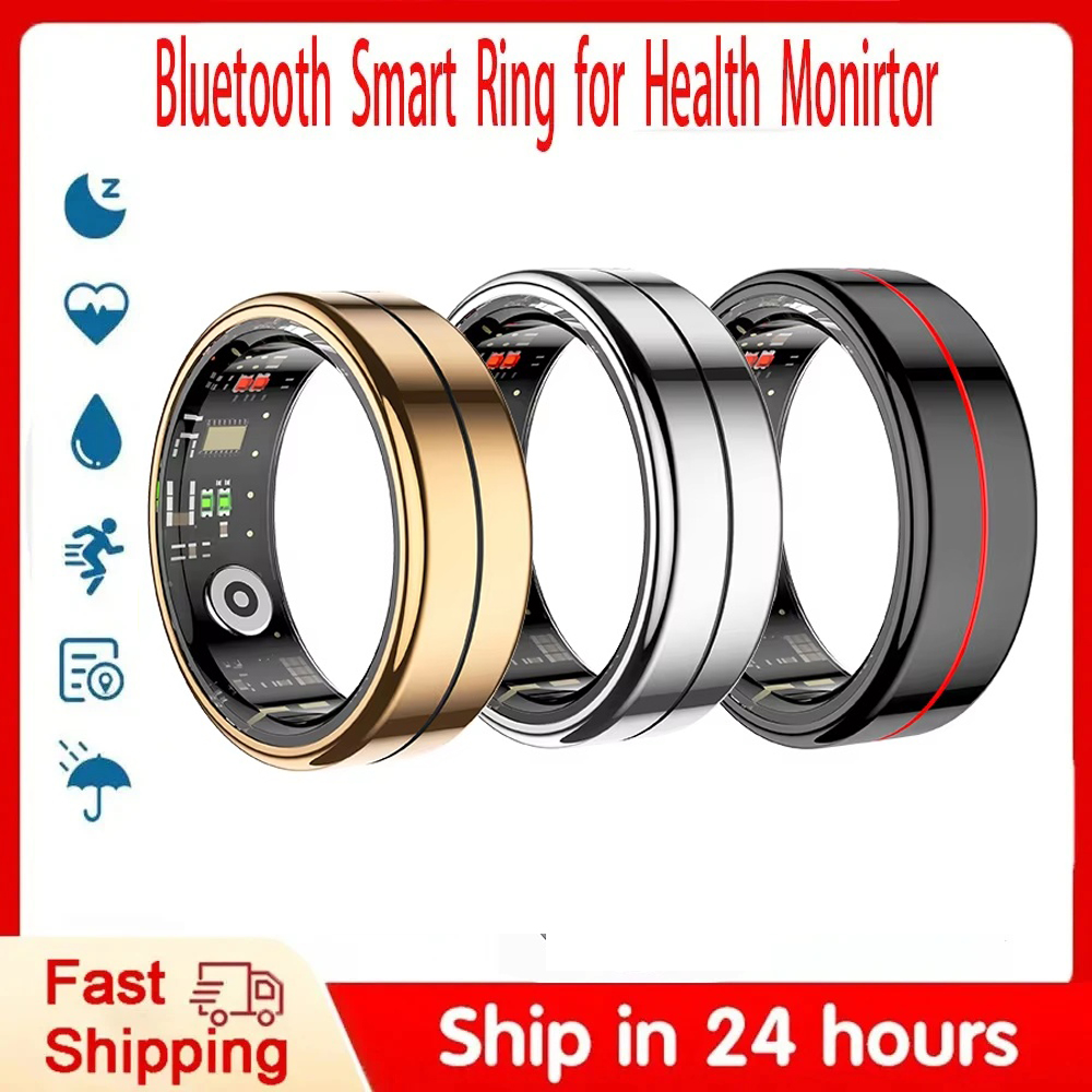 R04 スマートリング 男女兼用 健康睡眠モニター 5ATM - Health Monitors のレビューと価格